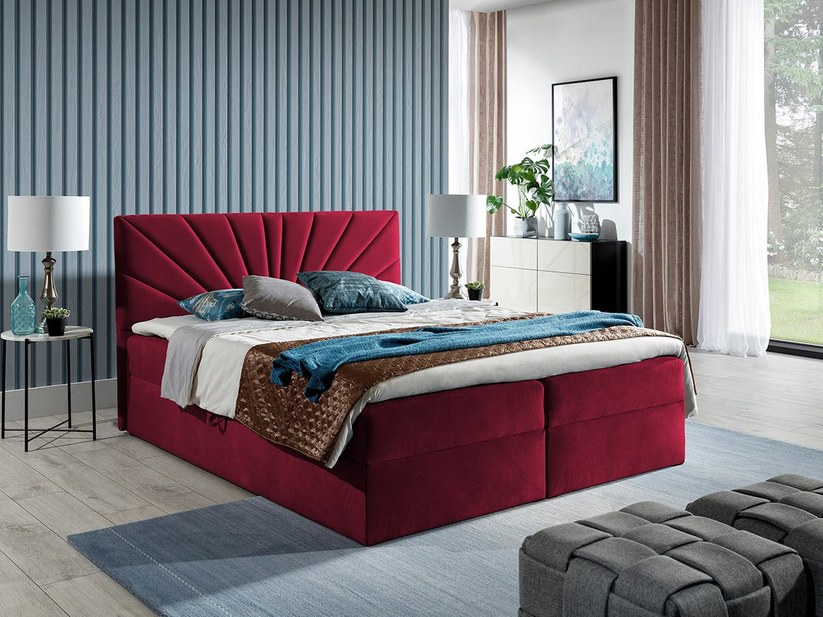 Boxspring postelja Pons I (Kronos 02)