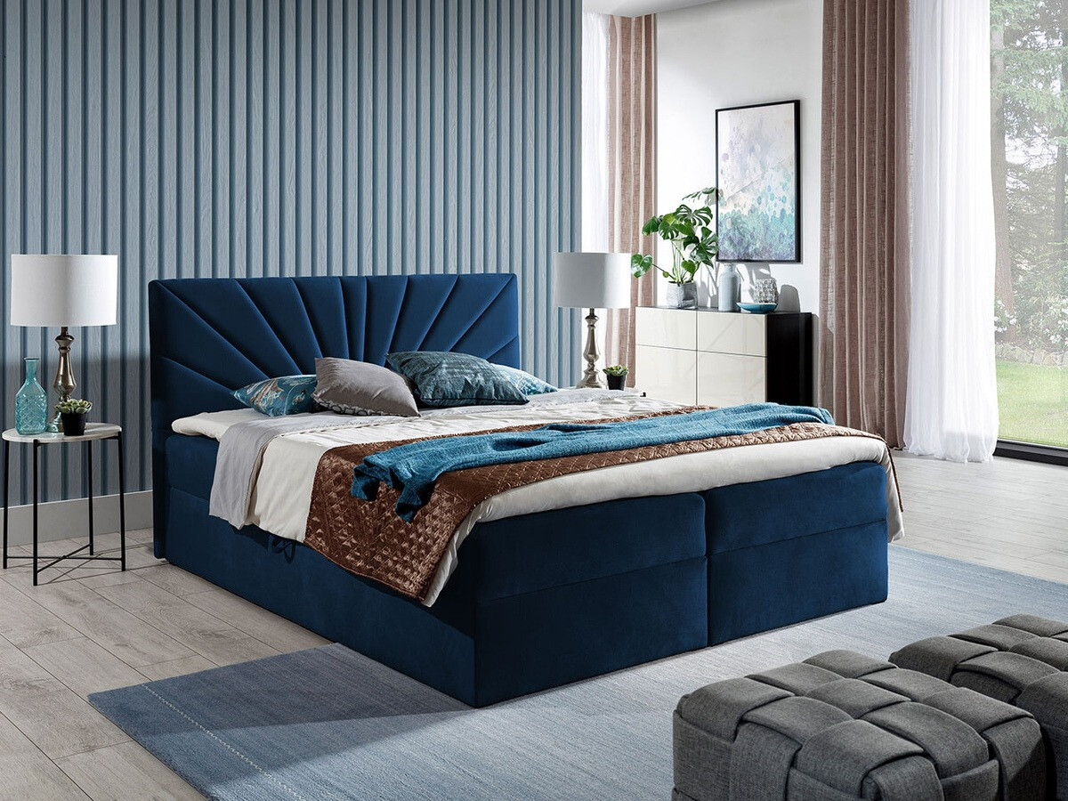 Boxspring postelja Pons I (Kronos 09)