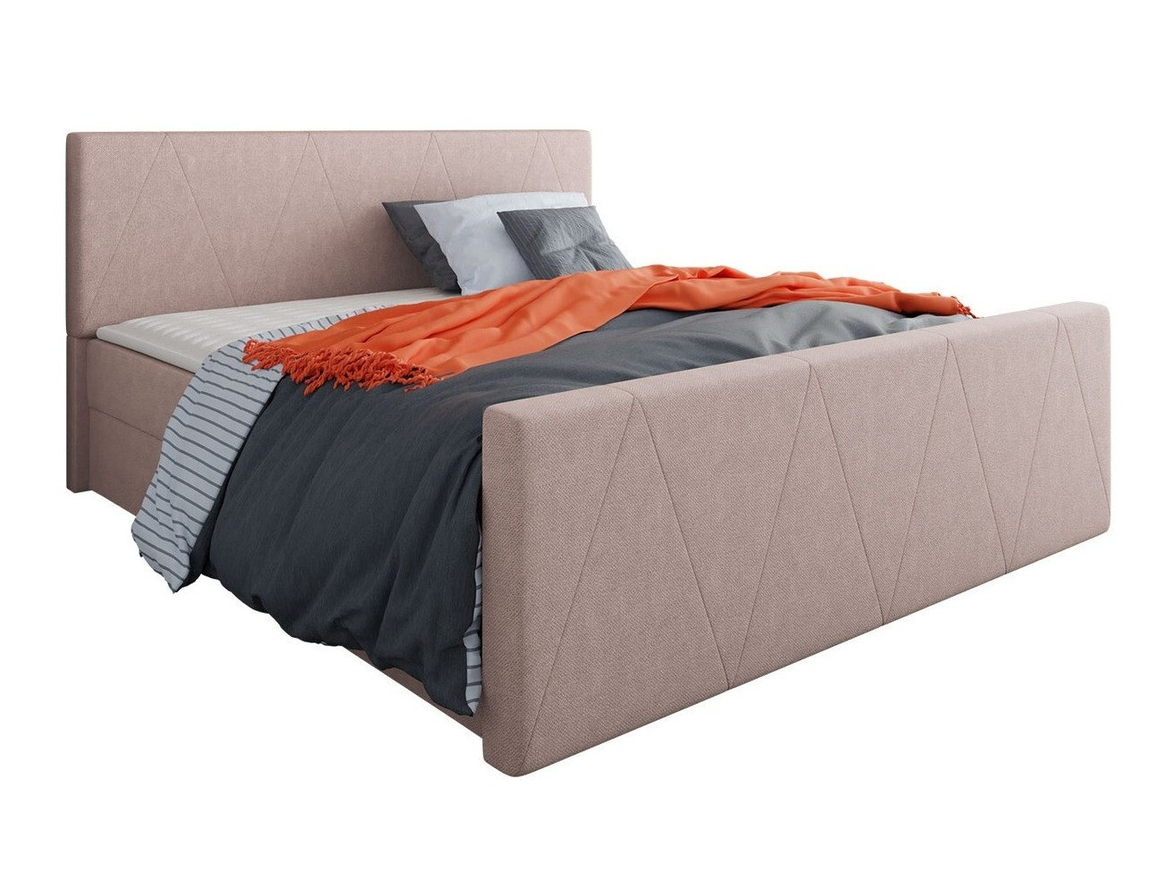 Boxspring postelja Memphis 119 (Rico 19)