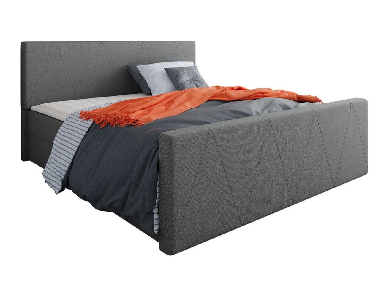 Boxspring postelja Memphis 119 (Rico 23)
