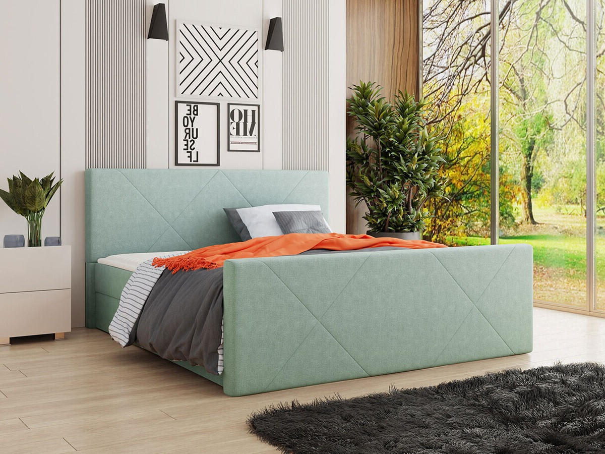 Boxspring postelja Memphis 120 (Rico 18)