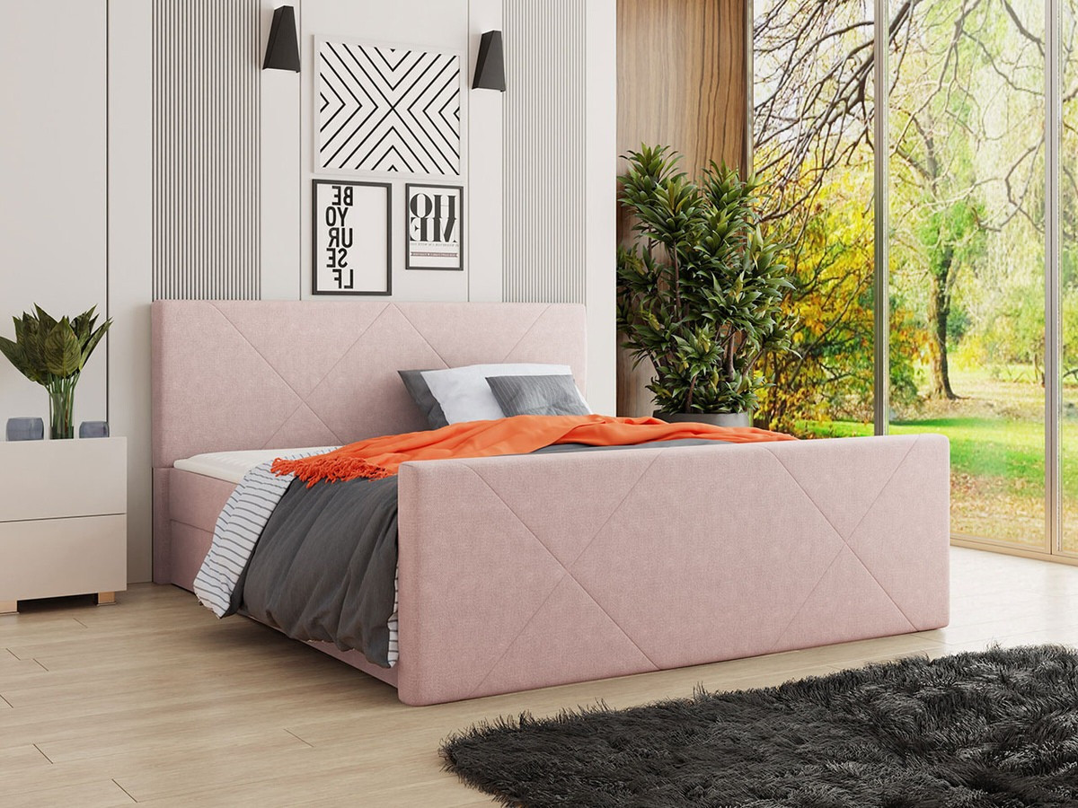 Boxspring postelja Memphis 120 (Rico 19)