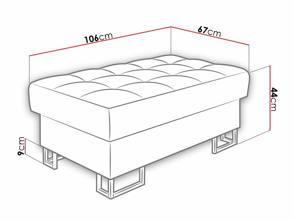 Klop z oblazinjenjem Comfivo Anima (Venus Velvet 2932)