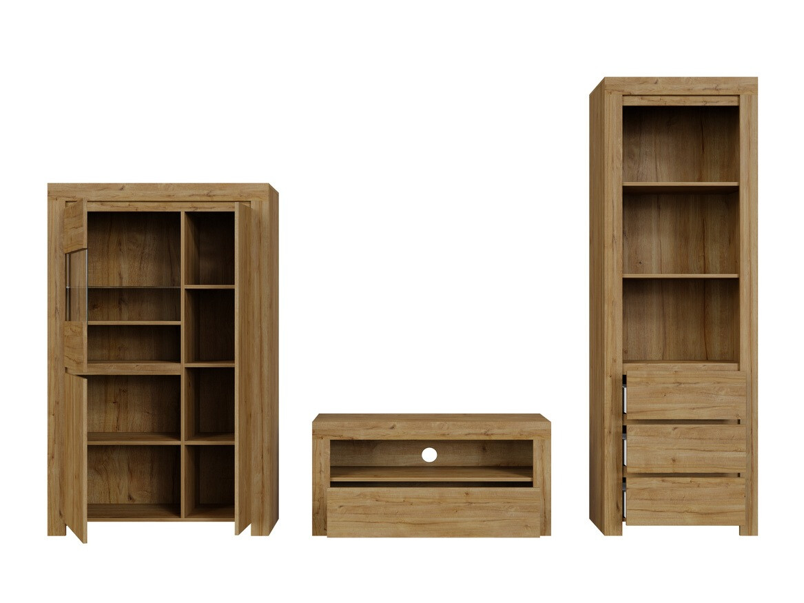 Komplet za dnevno sobo Sonsoru 146 (Hrast)