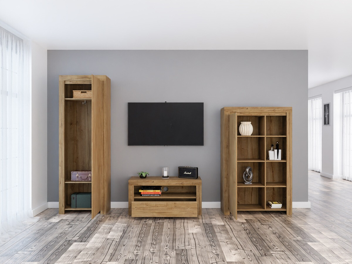 Komplet za dnevno sobo Sonsoru 147 (Hrast)