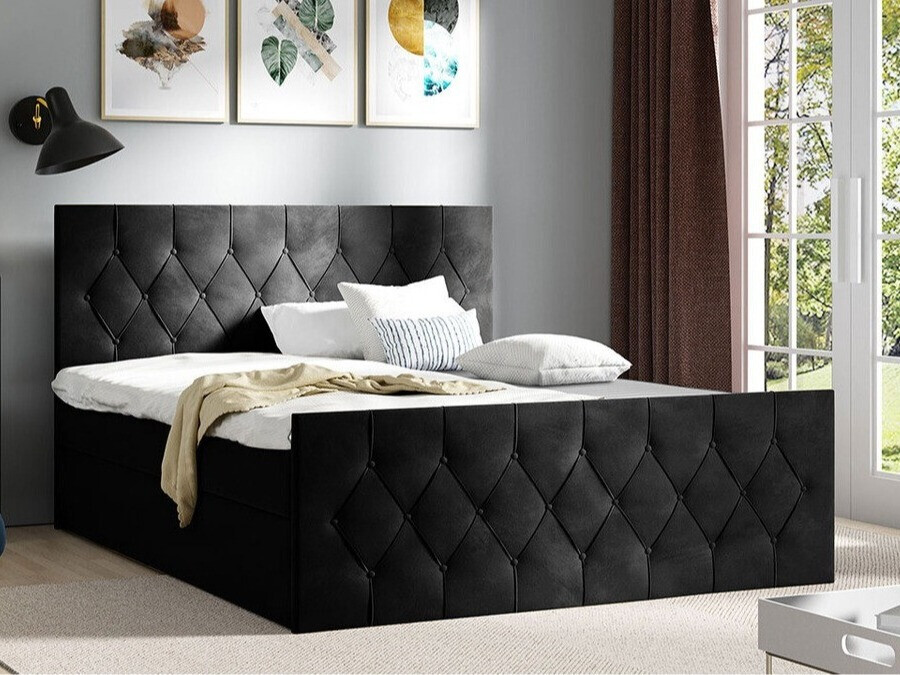Boxspring postelja Hortulus II (Mikrofaza 15)