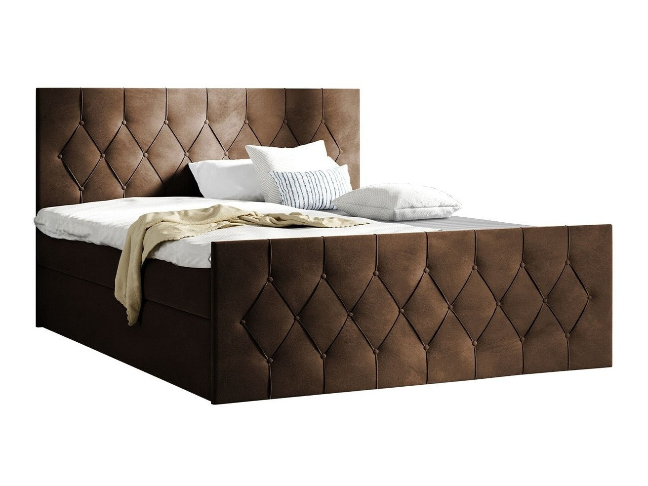 Boxspring postelja Hortulus II (Mikrofaza 20)