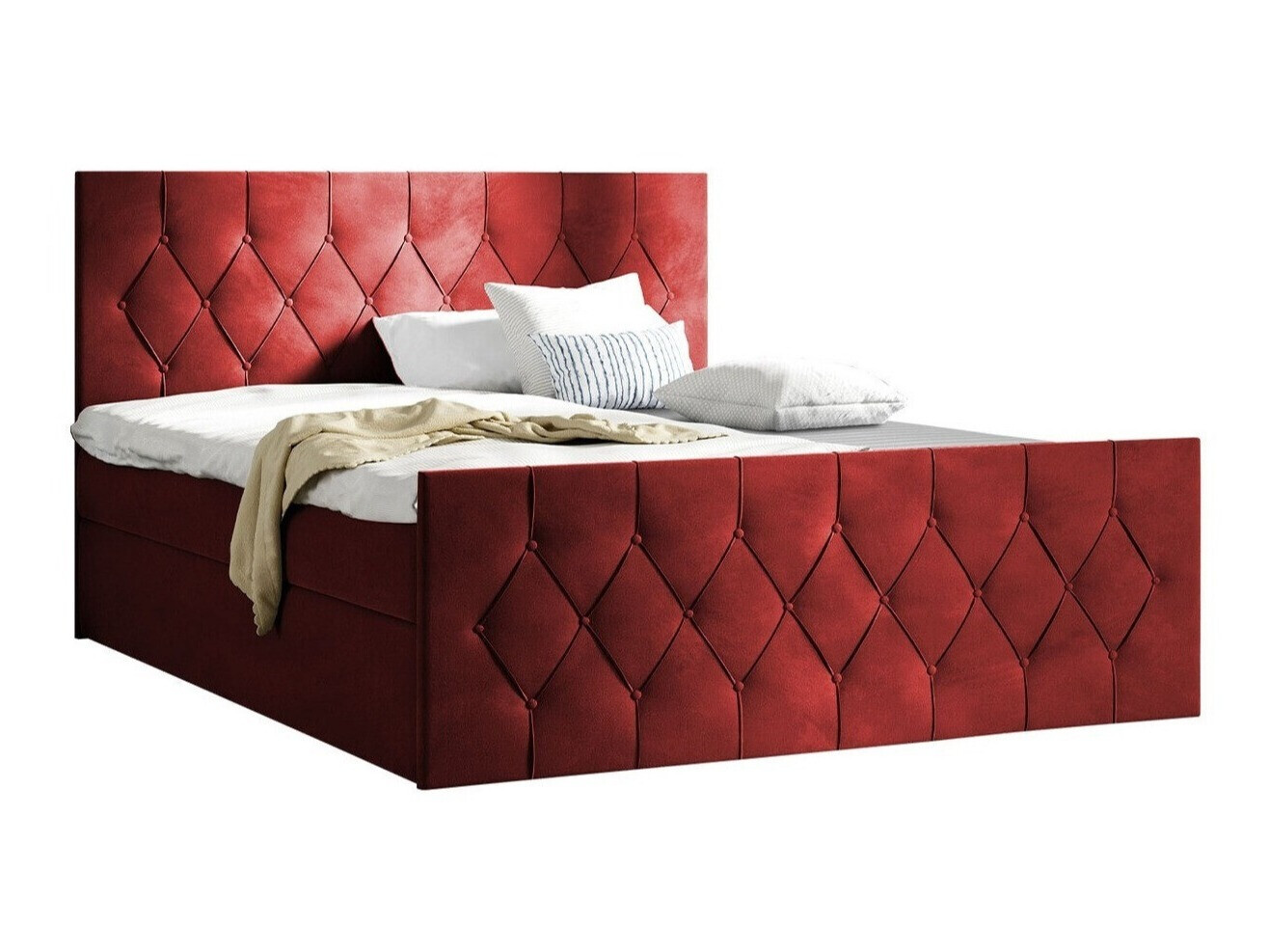 Boxspring postelja Hortulus II (Mikrofaza 34)