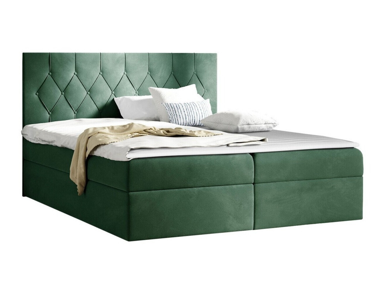 Boxspring postelja Hortulus (Mikrofaza 10)