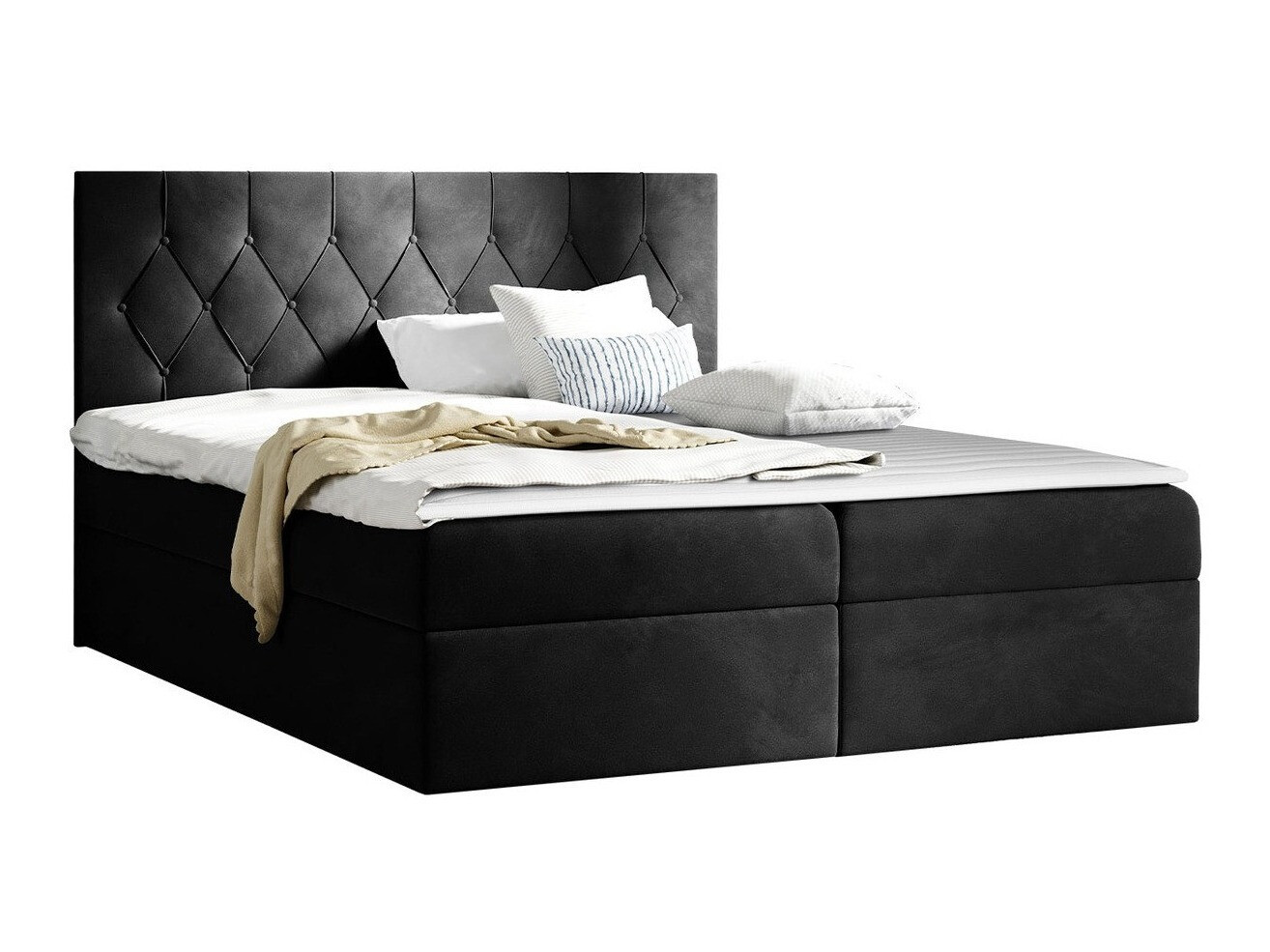 Boxspring postelja Hortulus (Mikrofaza 15)