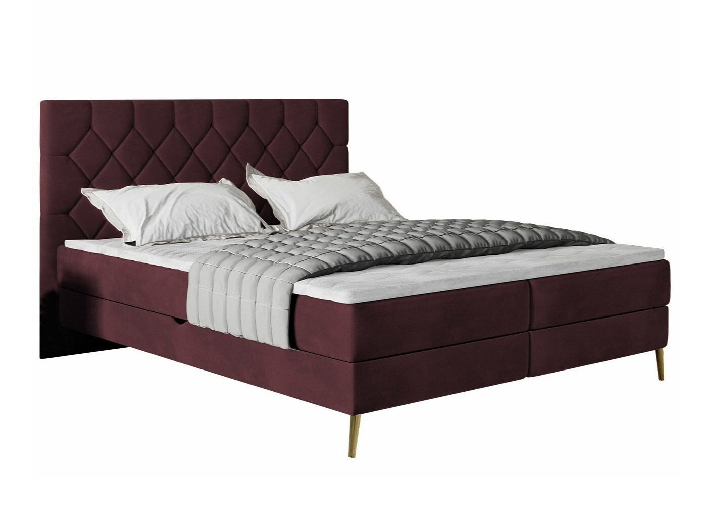 Boxspring postelja Indiana 157 (Manila 06)