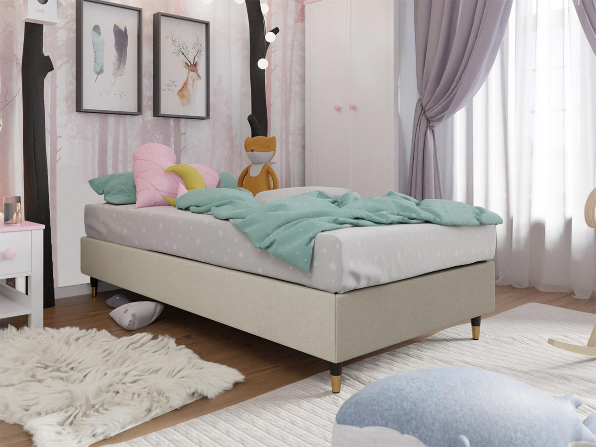 Boxspring postelja Logan 108 (Manila 02)