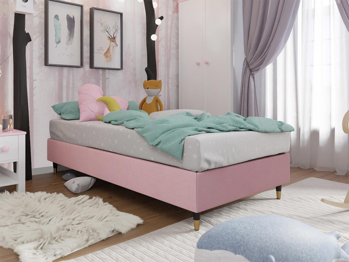 Boxspring postelja Logan 108 (Manila 09)