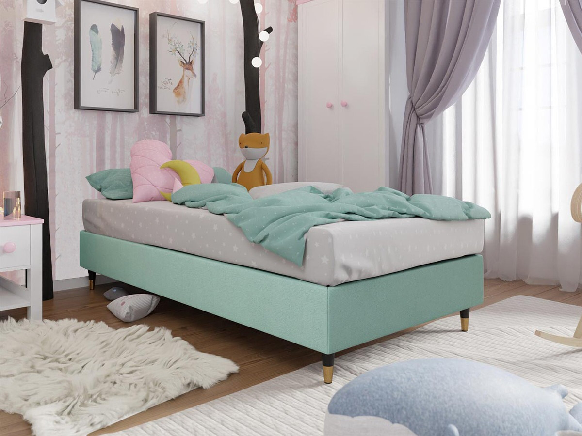 Boxspring postelja Logan 108 (Manila 11)