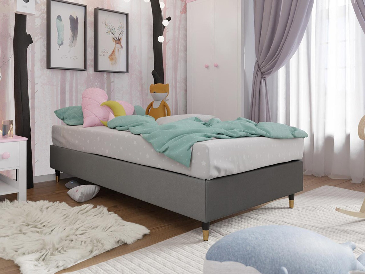 Boxspring postelja Logan 108 (Manila 16)