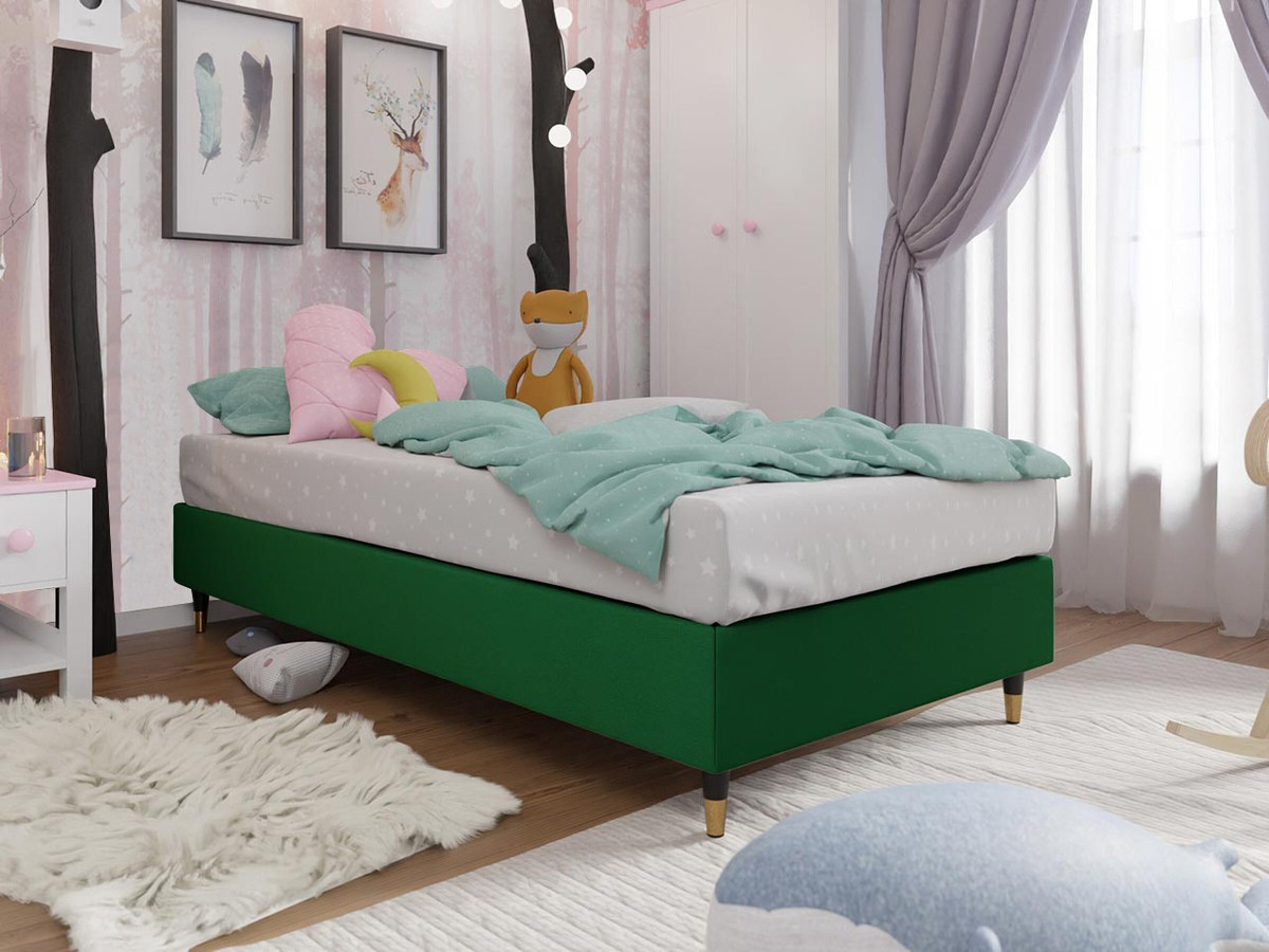 Boxspring postelja Logan 108 (Manila 35)
