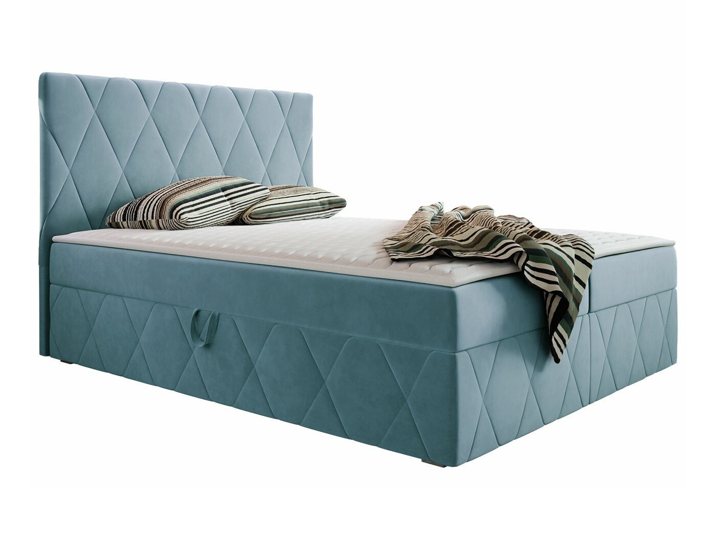 Boxspring postelja Comfivo Avis (Magic Velvet 2260)