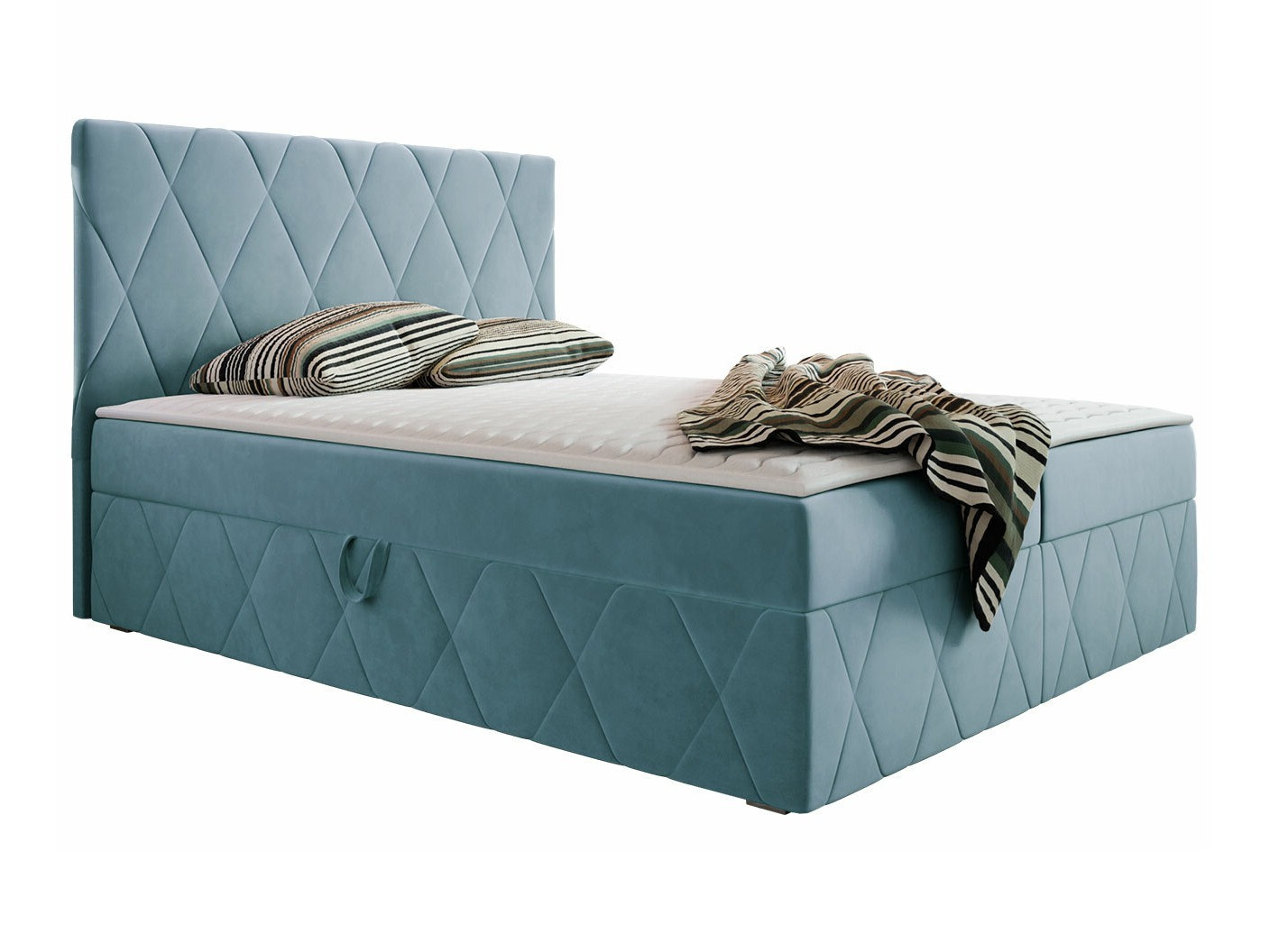 Boxspring postelja Comfivo Avis (Magic Velvet 2260)