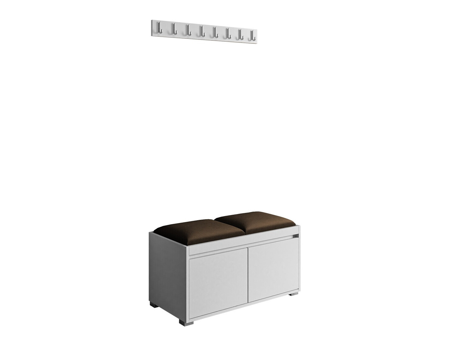 Komplet za predsobo Comfivo Pinus I (Bela + Manila 04)