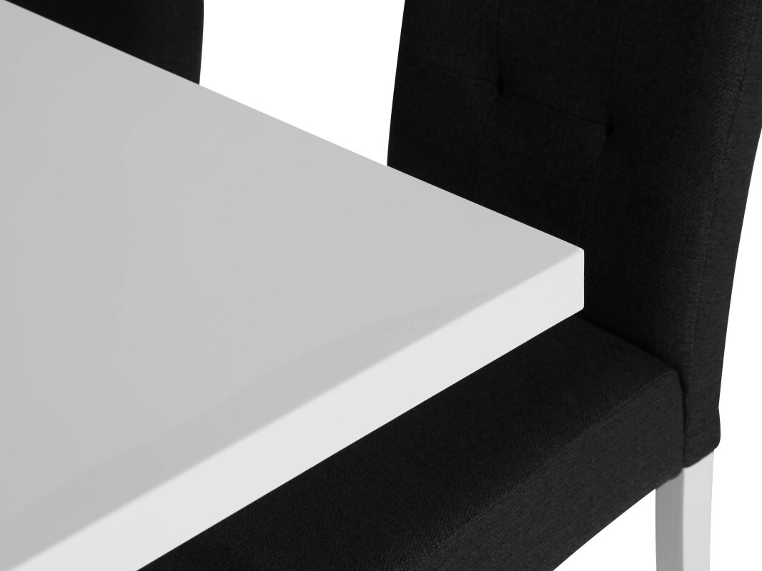 Jedilniški komplet Scandinavian Choice 687 (Temno siva + Bela)