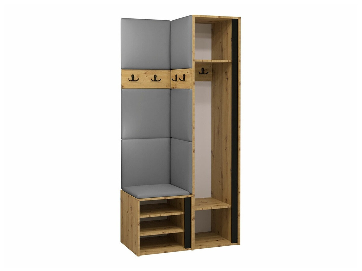 Komplet za predsobo Hartford 354 (Grafit)