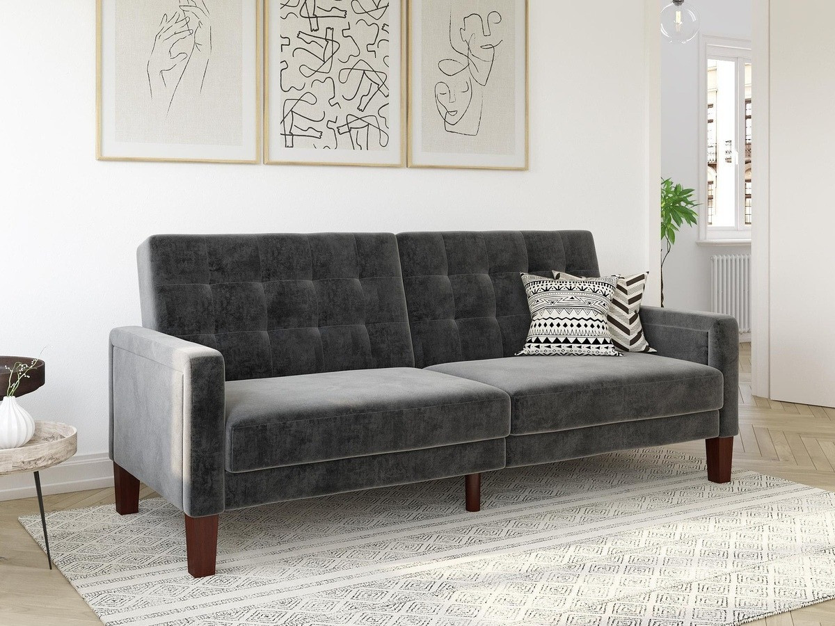 Raztegljiv kavč Tulsa 128 (Siva)