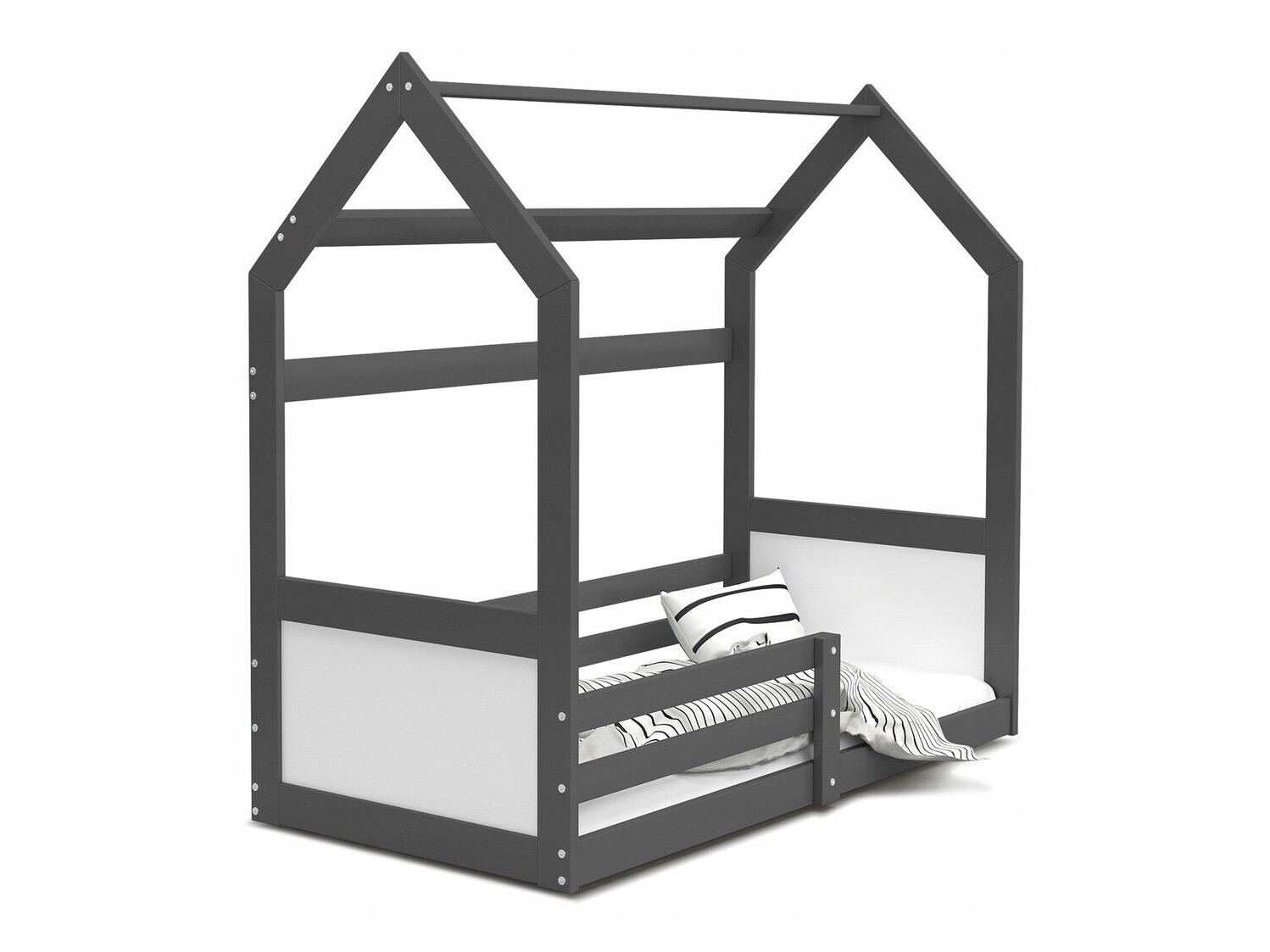 Postelja Aurora 174 (Siva)