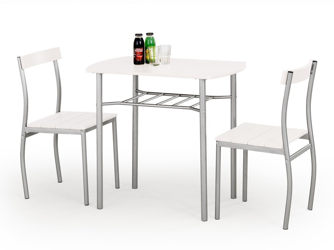 Jedilniški komplet Houston 127 (Bela)