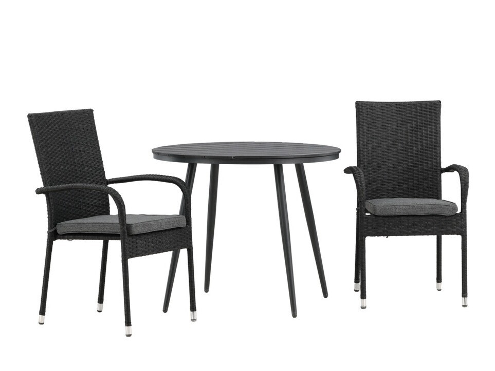 Komplet mize in stolov Dallas 3763