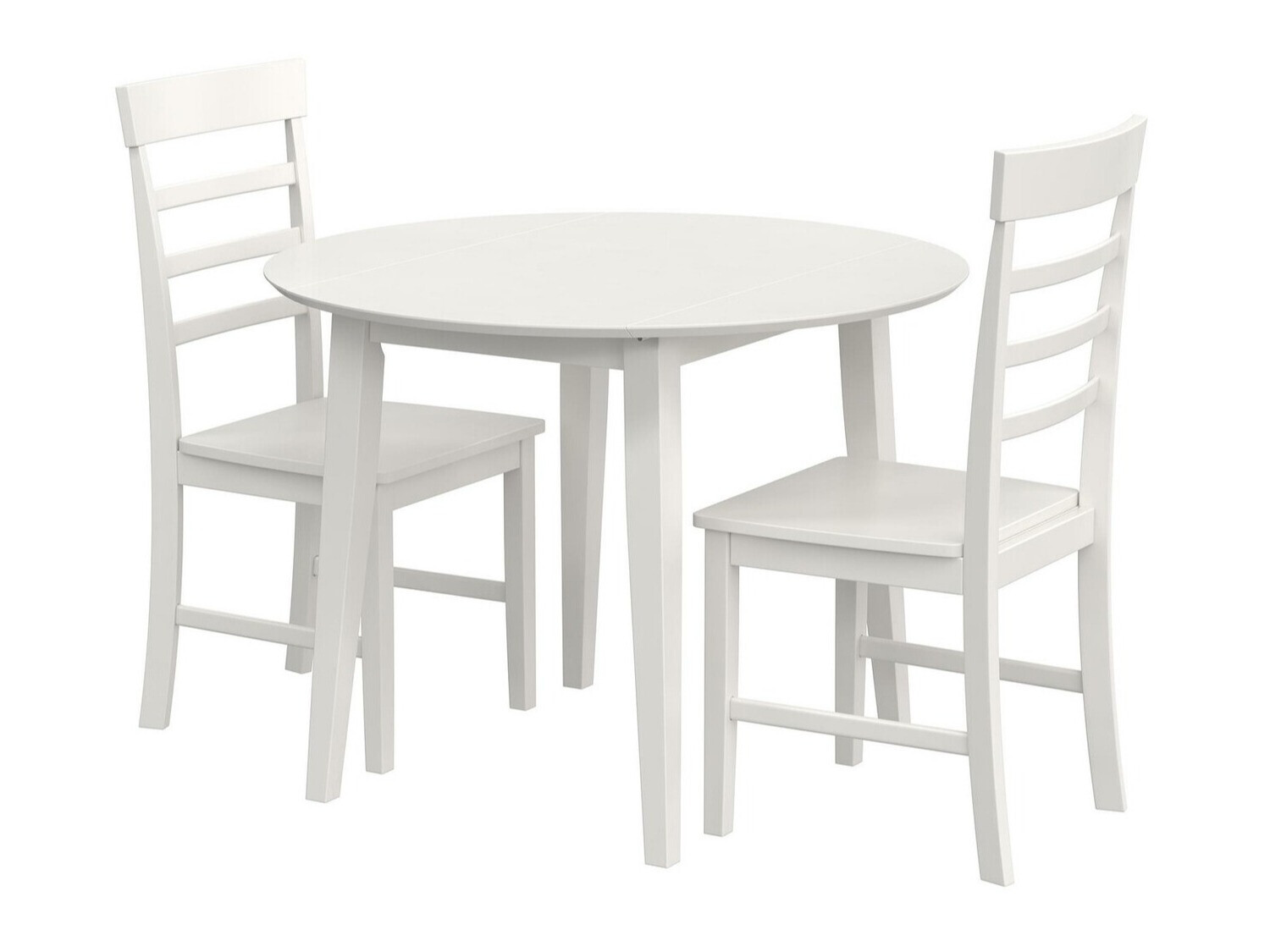 Jedilniški komplet Novogratz 165 (Bela)