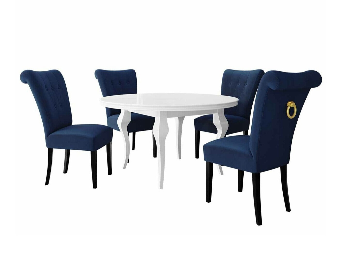 Jedilniški komplet Racine 142 (Zlata)