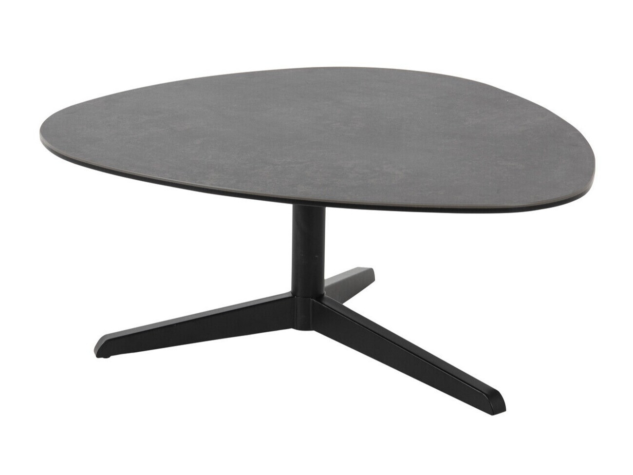 Klubska mizica Norsica 480 (Črna + Temno siva)