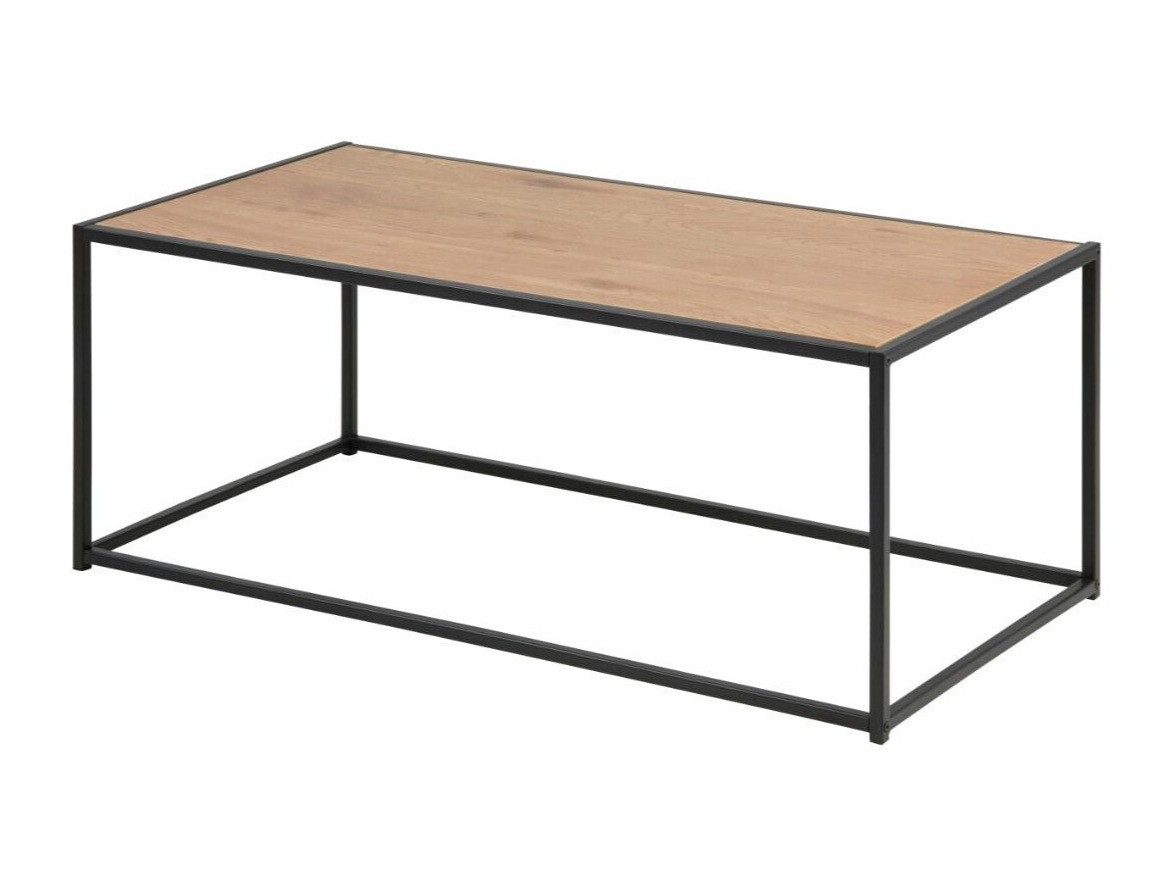 Klubska mizica Norsica Sevferi 147 (Divji hrast + Črna)