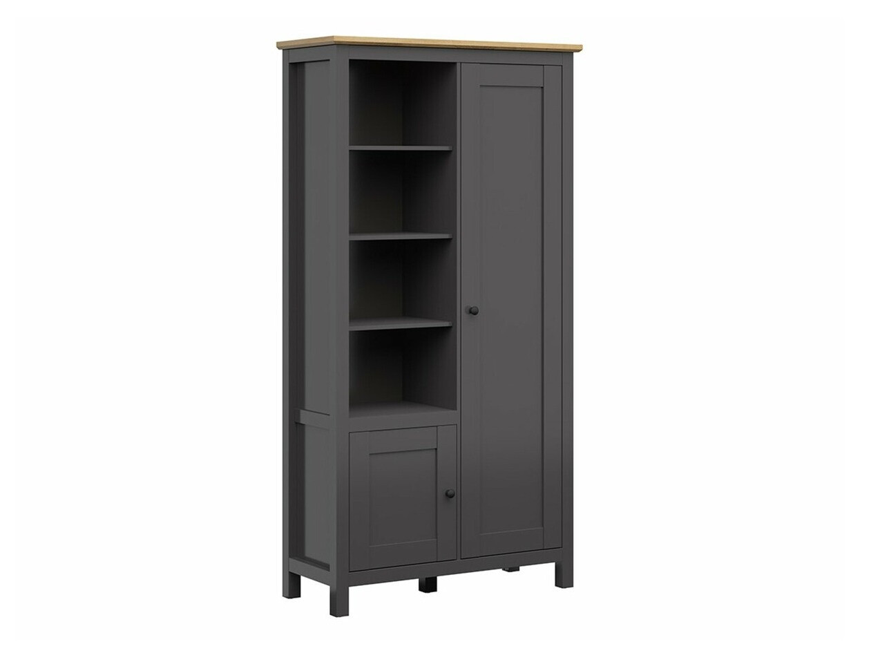 Garderobna omara Sordoro 128 (Grafit + Artisan hrast)