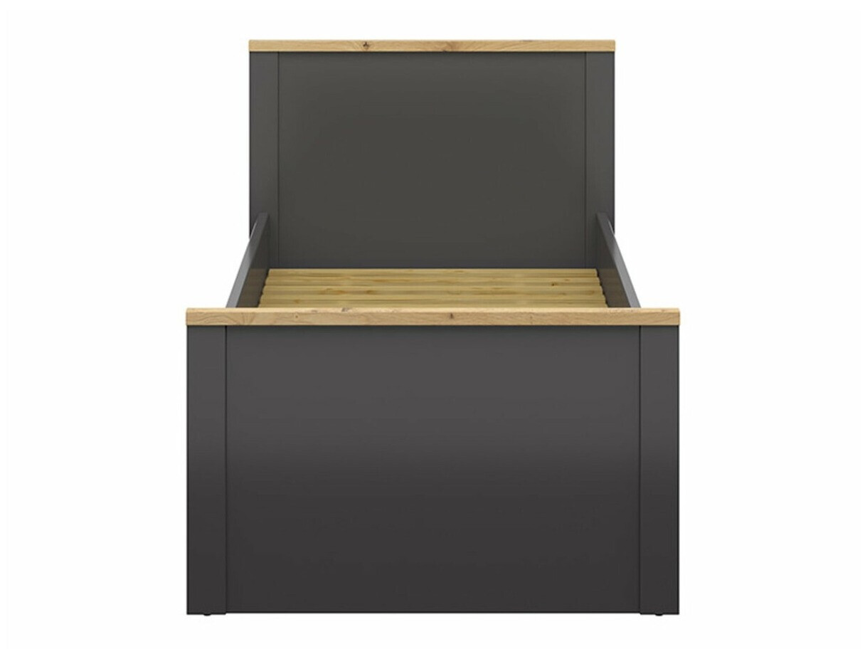 Postelja Sordoro 132 (Grafit + Artisan hrast)