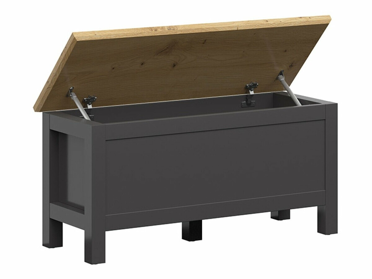 Škatla za shranjevanje Sordoro 130 (Grafit + Artisan hrast)