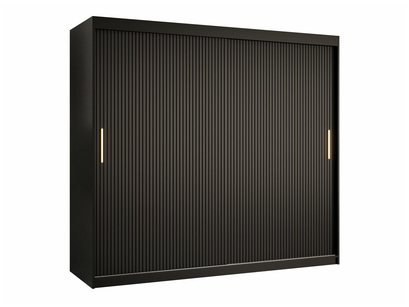 Garderobna omara Hartford 400 (Črna)