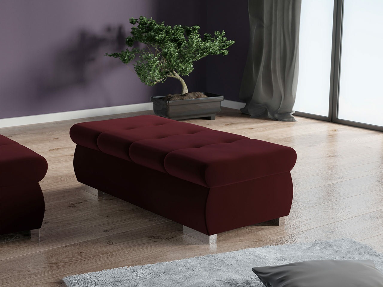 Klop z oblazinjenjem Comfivo 123 (Venus Velvet 2932)