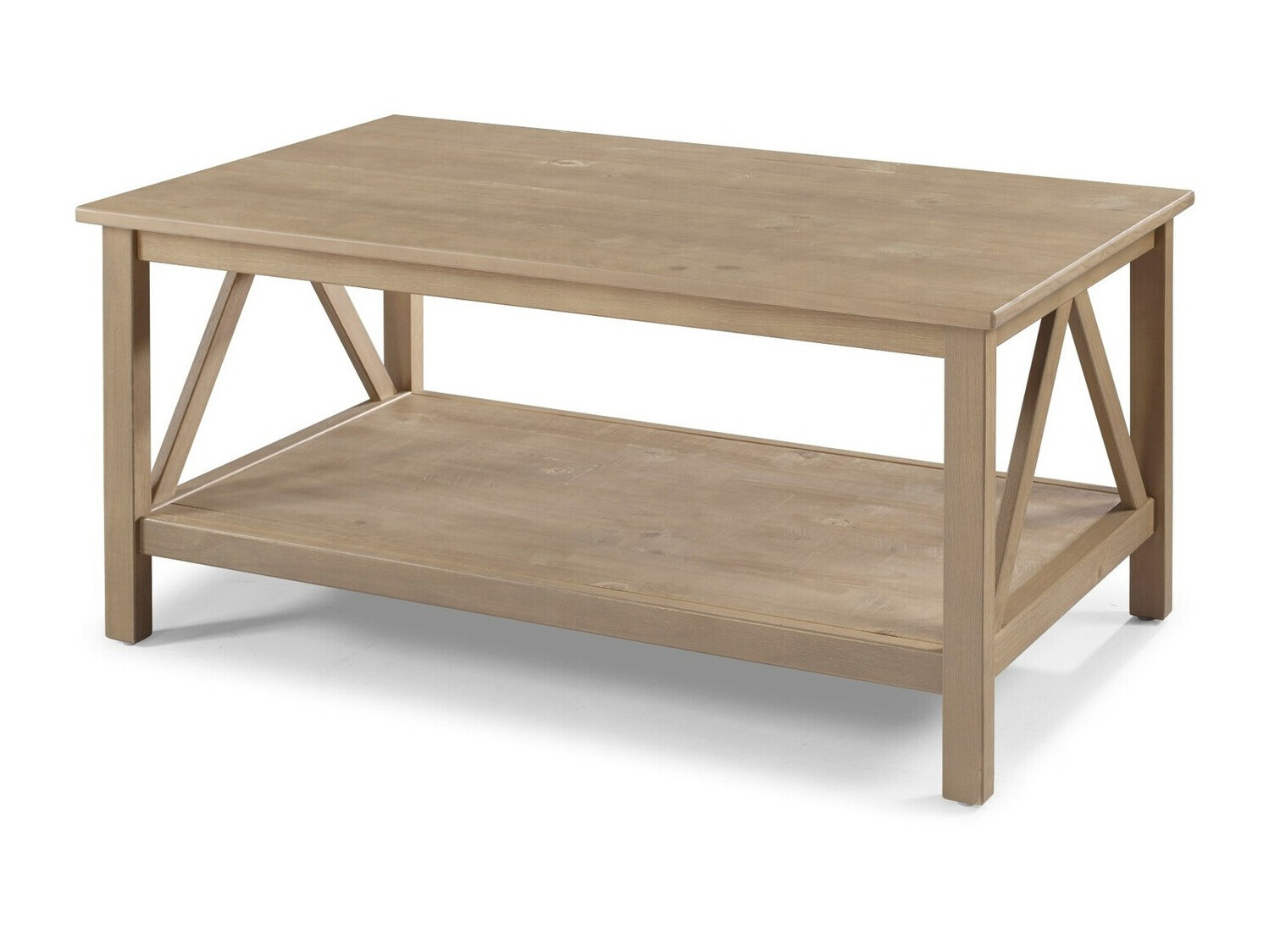 Klubska mizica Denton 417 (Svetlo rjava)