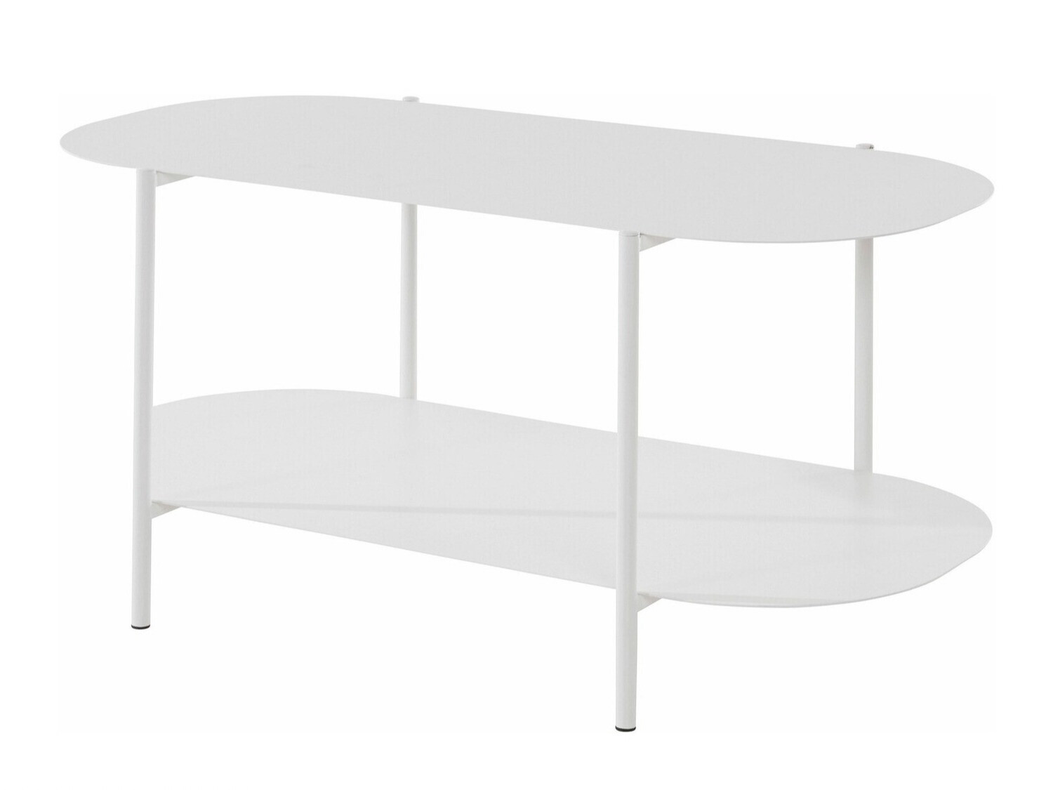 Klubska mizica Denton 553 (Bela)