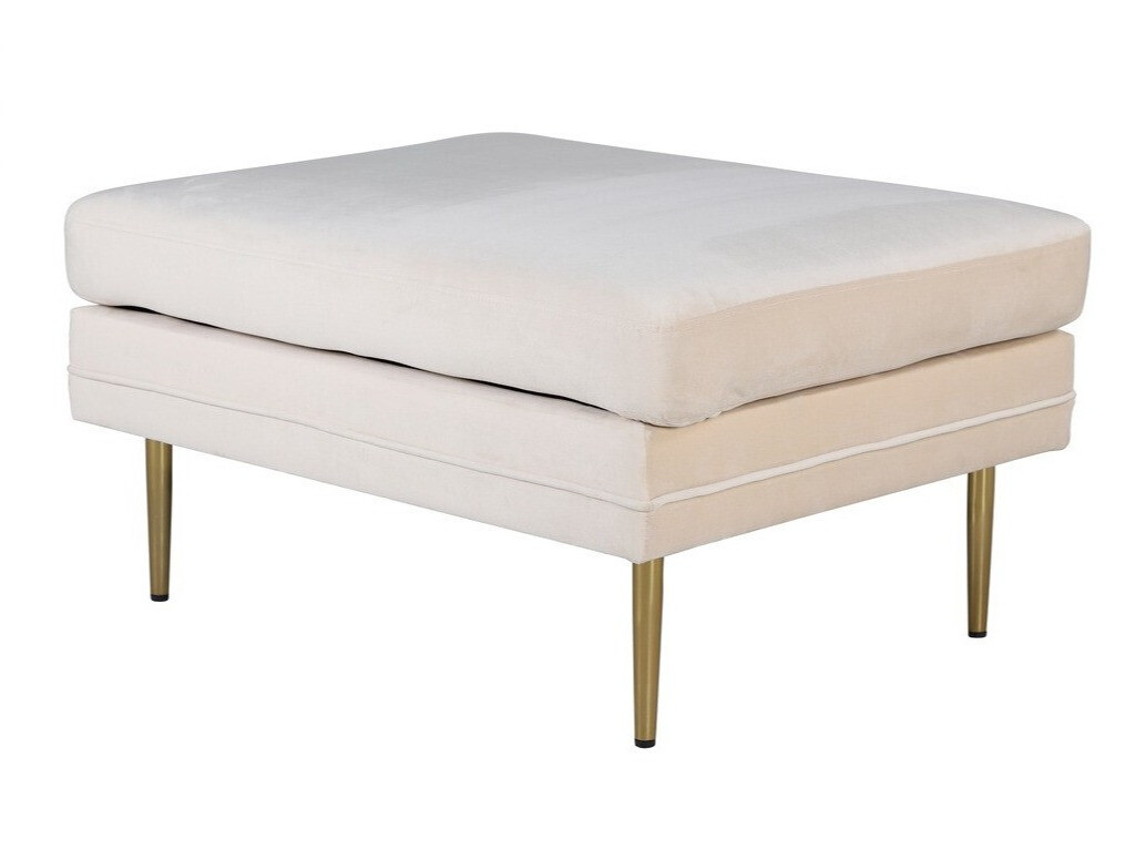 Klop z oblazinjenjem Dallas 2653 (Krema + Zlata)