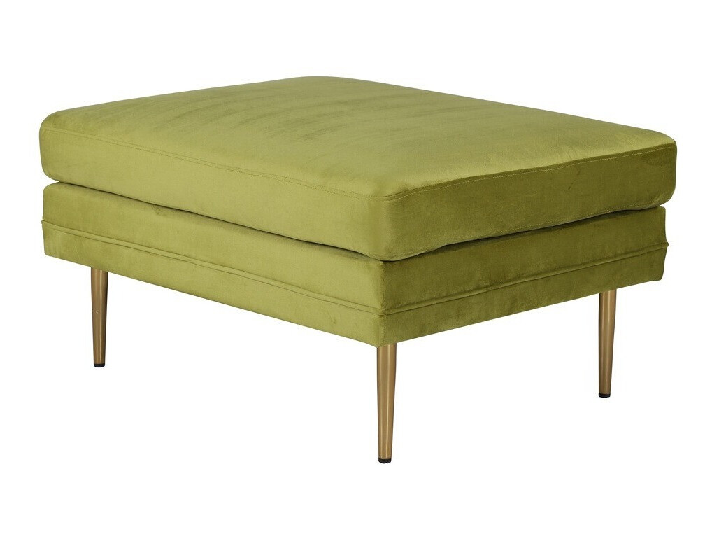 Klop z oblazinjenjem Dallas 2653 (Svetlo zelena + Zlata)