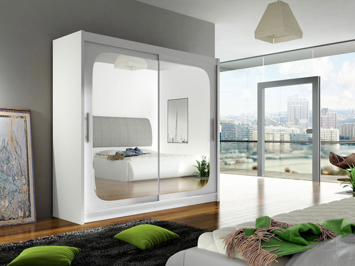 Garderobna omara Closico 108 (Bela)