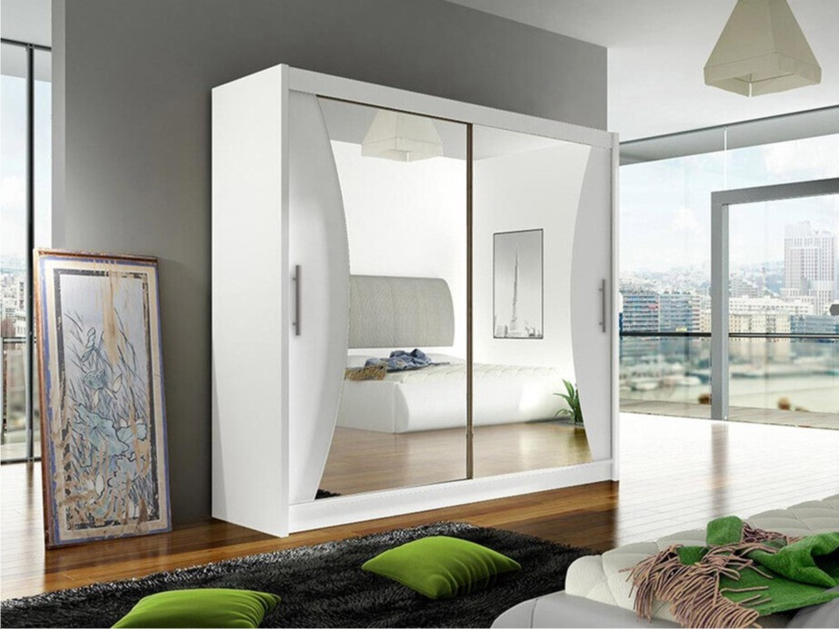 Garderobna omara Closico 124 (Bela)