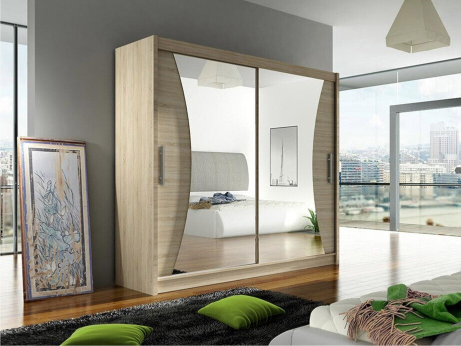 Garderobna omara Closico 124 (Sonoma hrast)