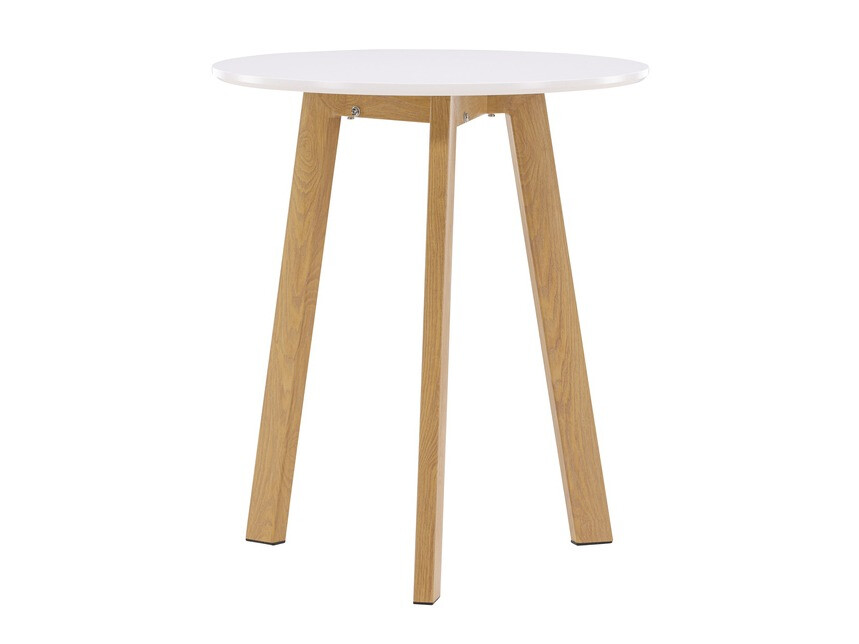 Jedilniški komplet Dallas 3781 (Bela + Svetlo rjava)