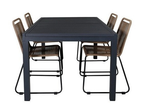 Komplet mize in stolov Dallas 3783
