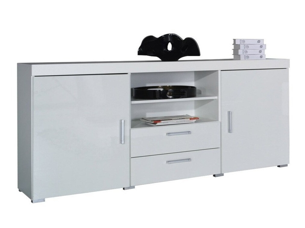 Komoda Odebeli 105 (Bela + Sijaj bela)