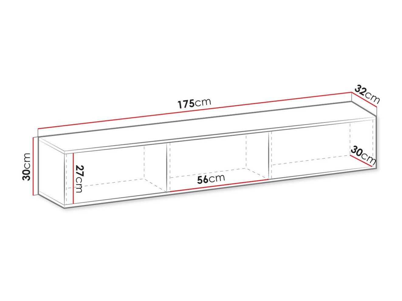 TV-omarica Felduno 100 (Krema + Zlata)