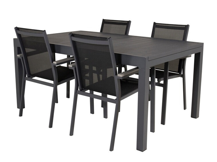 Komplet mize in stolov Dallas 3803